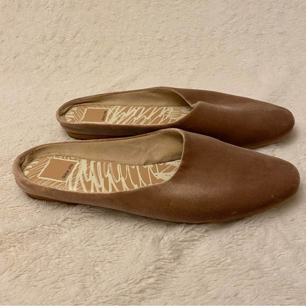 Dolce Vita Dusty Pink Mules sz 8